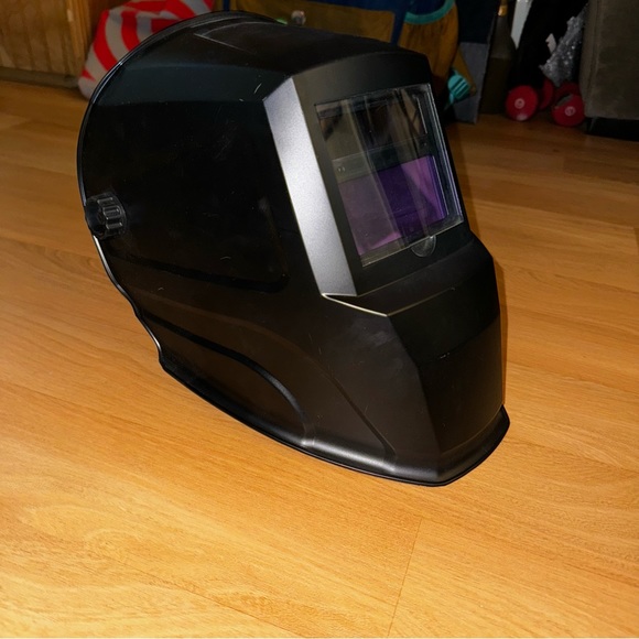 FORNEY EASY WELD BLACK MATTE AUTO-DARKENING FILTER (ADF) WELDING HELMET - Picture 3 of 5